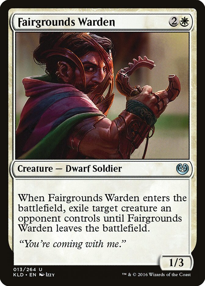 Guarda da Feira / Fairgrounds Warden - Magic: The Gathering - MoxLand
