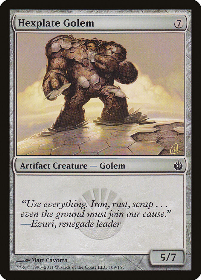 Golem de Hexaplaca / Hexplate Golem - Magic: The Gathering - MoxLand