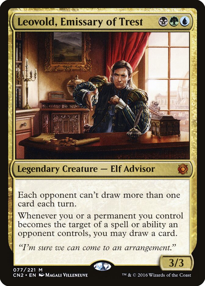 Leovold, Emissário de Trest / Leovold, Emissary of Trest - Magic: The Gathering - MoxLand