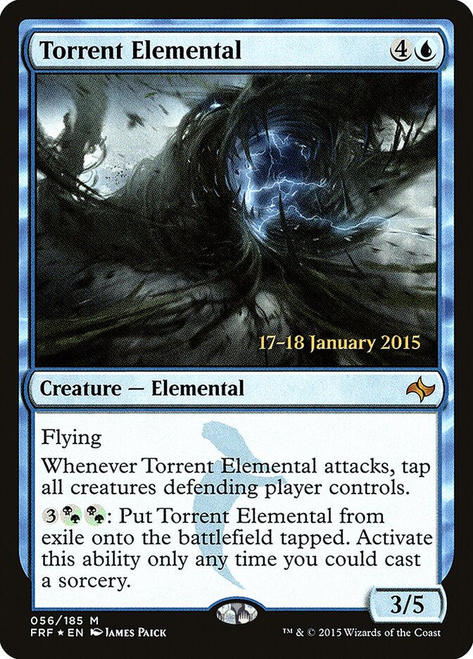 Elemental da Torrente / Torrent Elemental - Magic: The Gathering - MoxLand