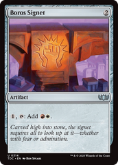 Sinete Boros / Boros Signet - Magic: The Gathering - MoxLand