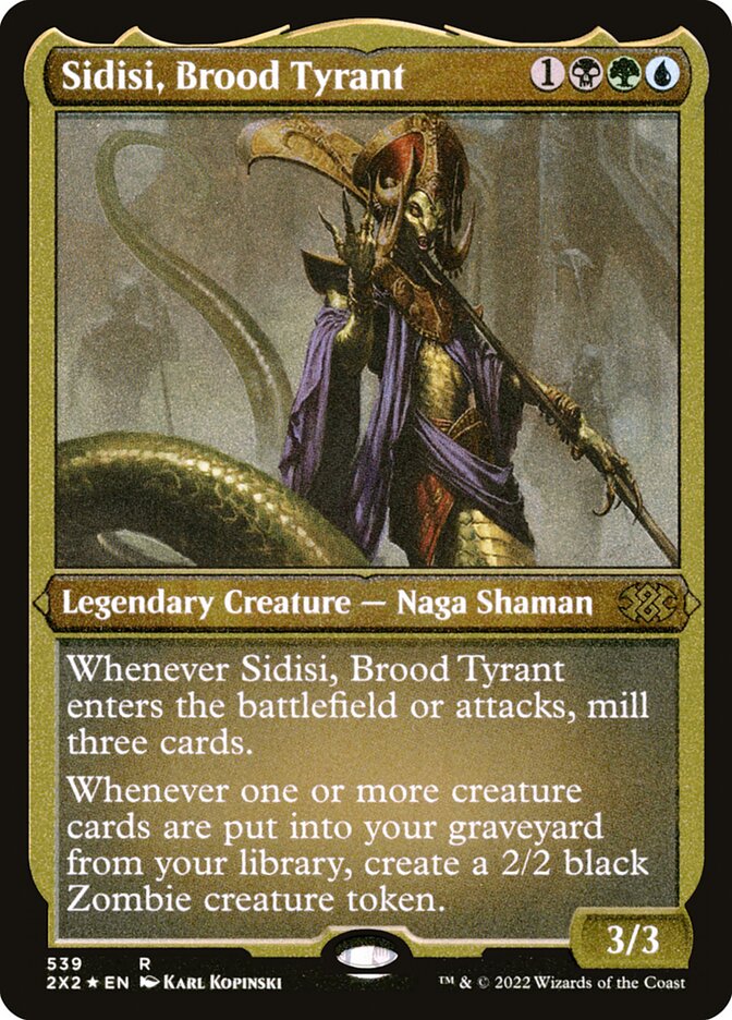 Sidisi, Tirana da Linhagem / Sidisi, Brood Tyrant - Magic: The Gathering - MoxLand