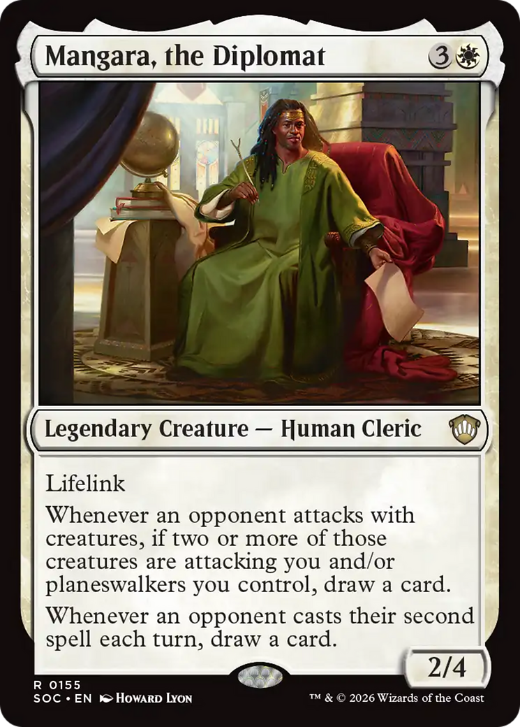 Mangara, o Diplomata / Mangara, the Diplomat - Magic: The Gathering - MoxLand