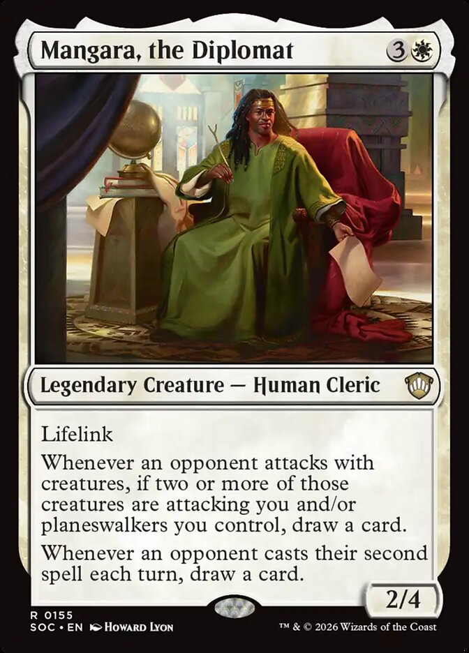 Mangara, o Diplomata / Mangara, the Diplomat - Magic: The Gathering - MoxLand