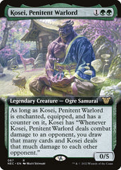 Kosei, Senhor da Guerra Penitente / Kosei, Penitent Warlord - Magic: The Gathering - MoxLand