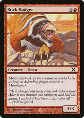 Texugo das Rochas / Rock Badger - Magic: The Gathering - MoxLand