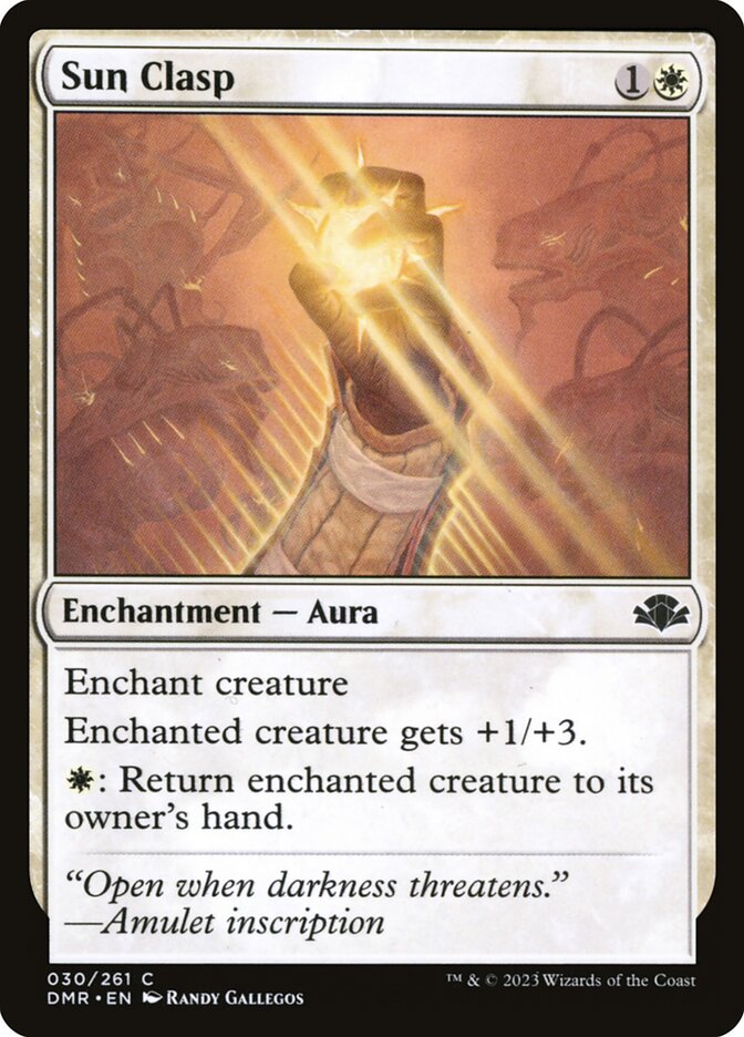 Fivela Solar / Sun Clasp - Magic: The Gathering - MoxLand