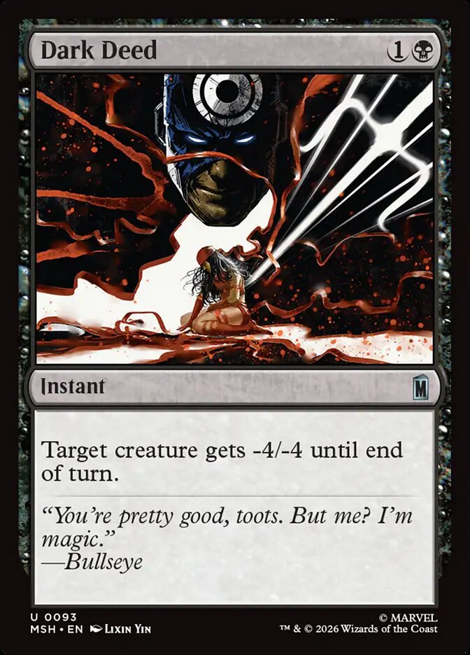 Dark Deed - Magic: The Gathering - MoxLand