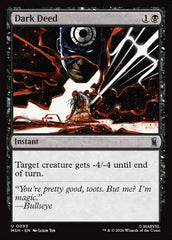 Dark Deed - Magic: The Gathering - MoxLand