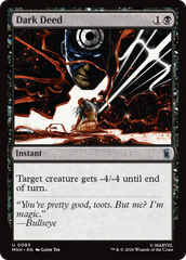 Dark Deed - Magic: The Gathering - MoxLand