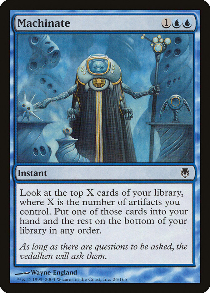 Maquinar / Machinate - Magic: The Gathering - MoxLand