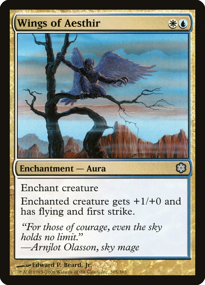 Asas de Aesthir / Wings of Aesthir - Magic: The Gathering - MoxLand