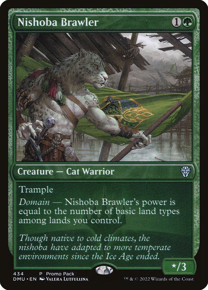 Lutador Nishoba / Nishoba Brawler - Magic: The Gathering - MoxLand