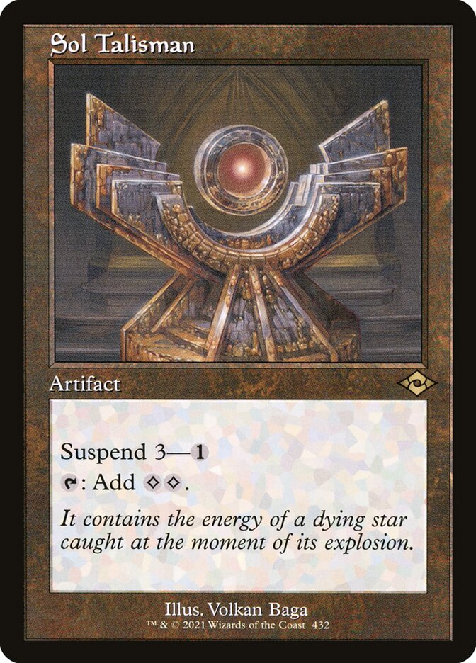 Talismã Solar / Sol Talisman - Magic: The Gathering - MoxLand
