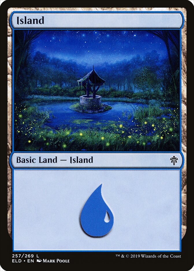 Ilha / Island - Magic: The Gathering - MoxLand