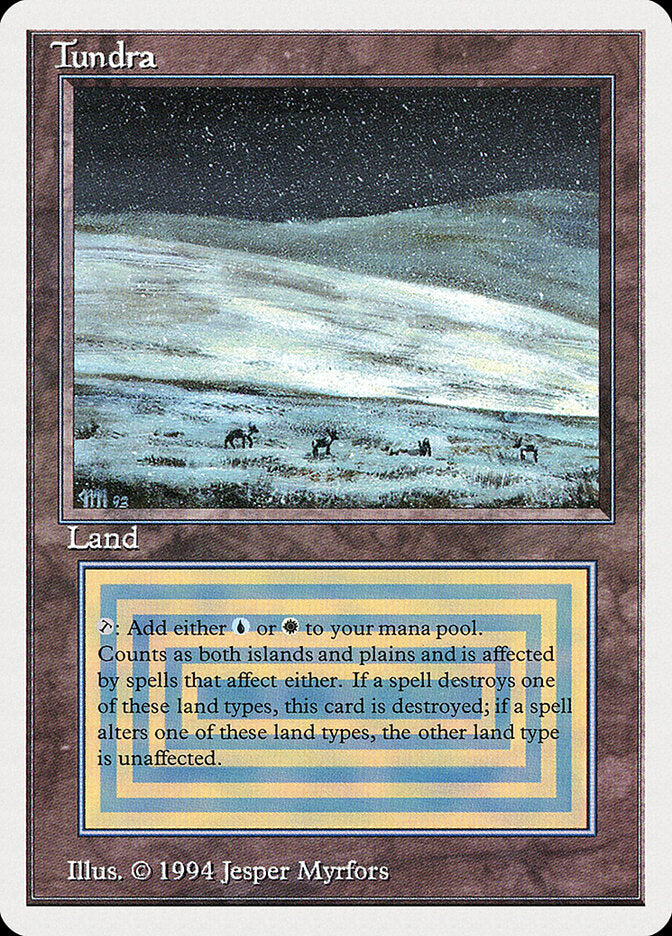 Tundra - Magic: The Gathering - MoxLand