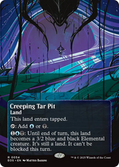 Poço de Piche Rastejante / Creeping Tar Pit - Magic: The Gathering - MoxLand