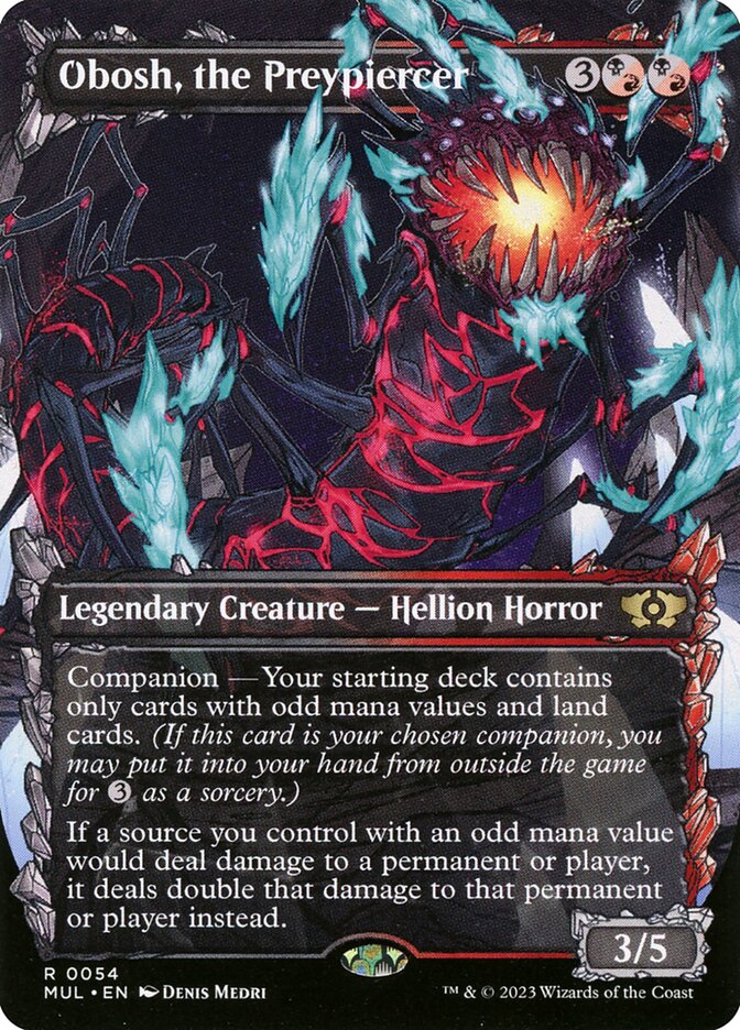 Obosh, o Furapresa / Obosh, the Preypiercer - Magic: The Gathering - MoxLand