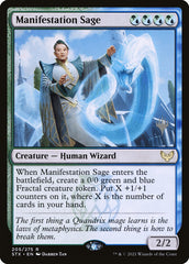 Sábio das Manifestações / Manifestation Sage - Magic: The Gathering - MoxLand