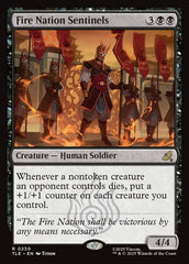 Sentinelas da Nação do Fogo / Fire Nation Sentinels - Magic: The Gathering - MoxLand