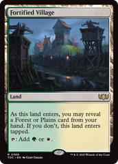 Aldeia Fortificada / Fortified Village - Magic: The Gathering - MoxLand