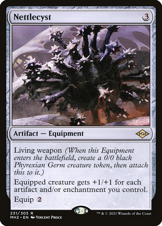 Cisto Urtigueiro / Nettlecyst - Magic: The Gathering - MoxLand