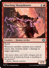 Atirador de Elite Eletrificante / Shocking Sharpshooter - Magic: The Gathering - MoxLand