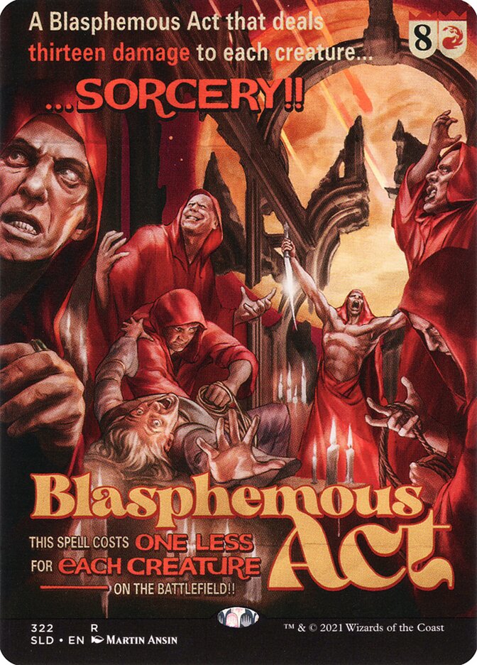 Ato Blasfemo / Blasphemous Act - Magic: The Gathering - MoxLand