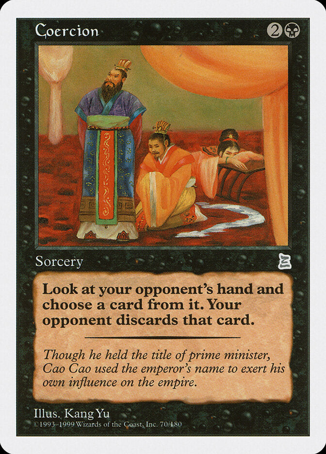 Coerção / Coercion - Magic: The Gathering - MoxLand