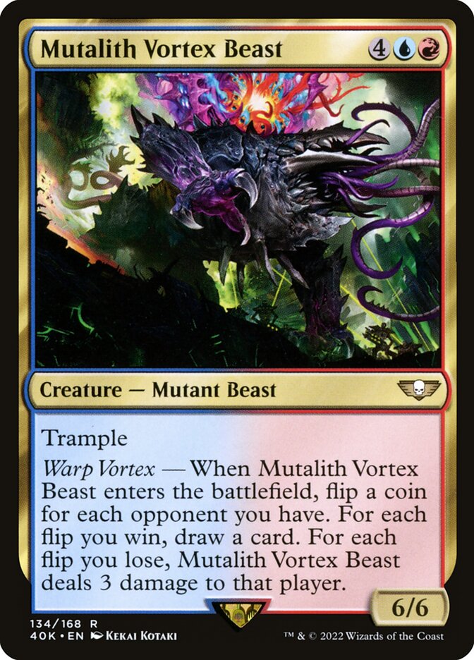 Fera do Vórtice Mutalith / Mutalith Vortex Beast - Magic: The Gathering - MoxLand