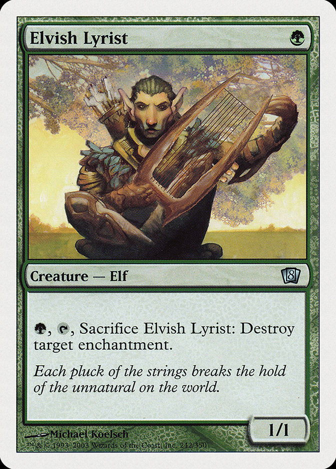 Elfo Lirista / Elvish Lyrist - Magic: The Gathering - MoxLand