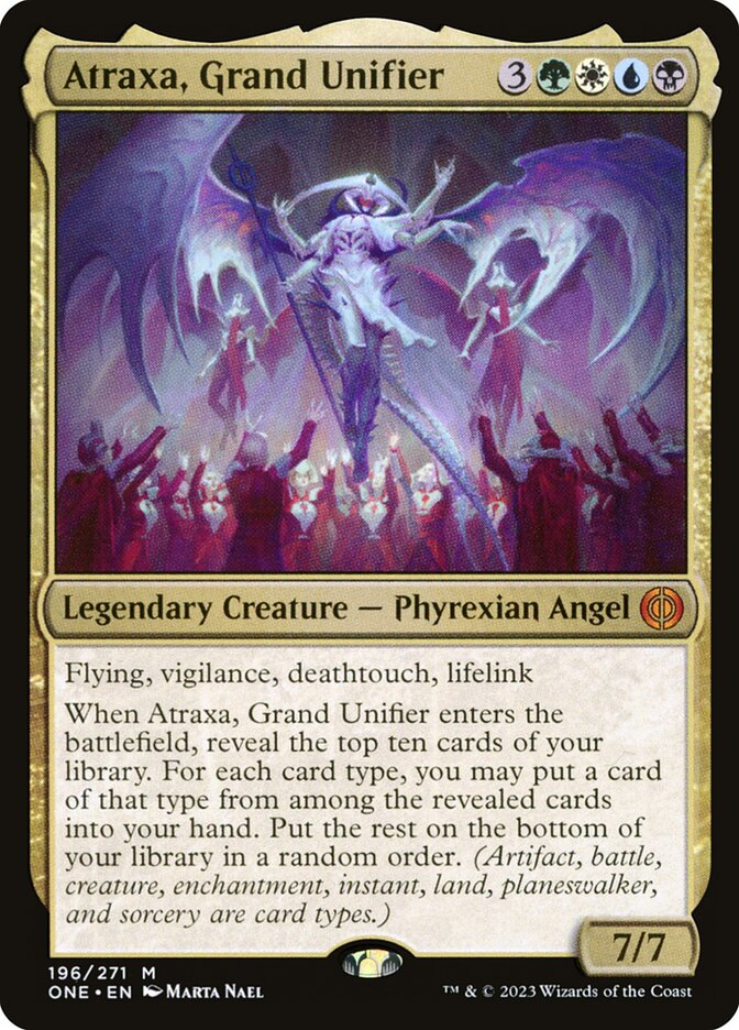 Atraxa, Grande Unificadora / Atraxa, Grand Unifier - Magic: The Gathering - MoxLand