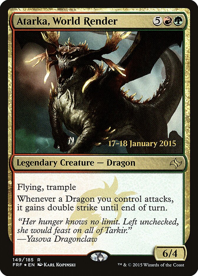 Atarka, Dissolvedora de Mundos / Atarka, World Render - Magic: The Gathering - MoxLand