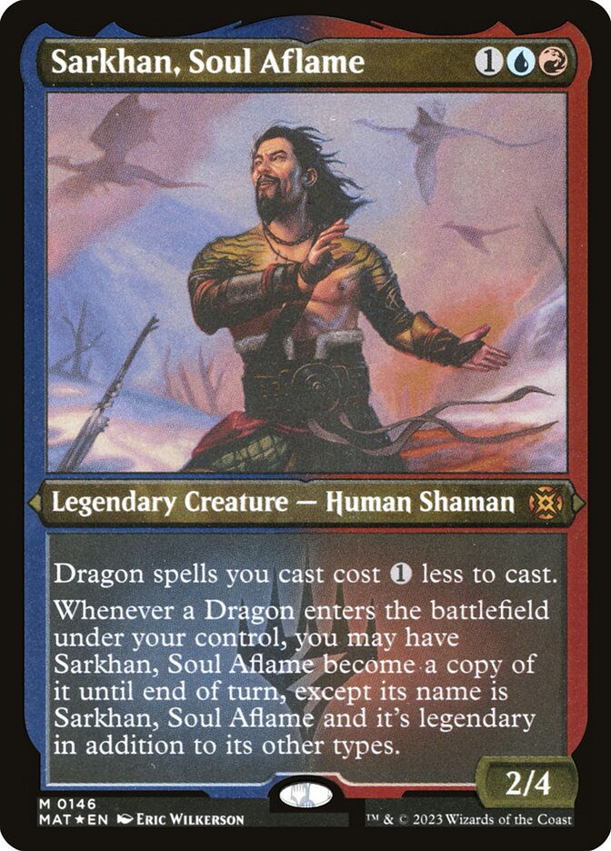 Sarkhan, Alma em Chamas / Sarkhan, Soul Aflame - Magic: The Gathering - MoxLand