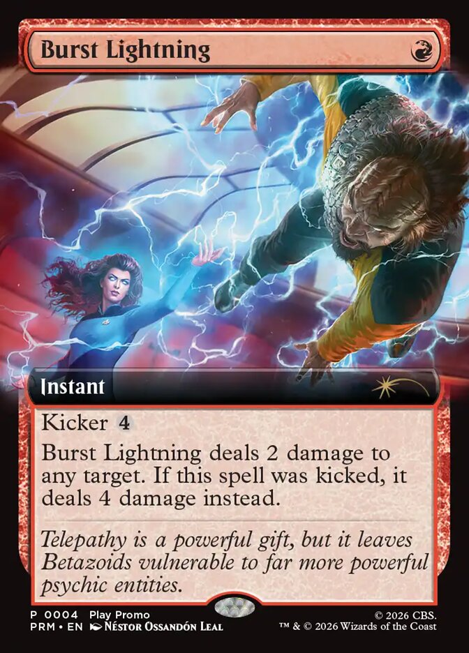 Explodir em Raios / Burst Lightning - Magic: The Gathering - MoxLand