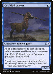 Lanceiro Remendado / Cobbled Lancer - Magic: The Gathering - MoxLand