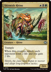 Rinoceronte Escaramuçador / Skirmish Rhino - Magic: The Gathering - MoxLand