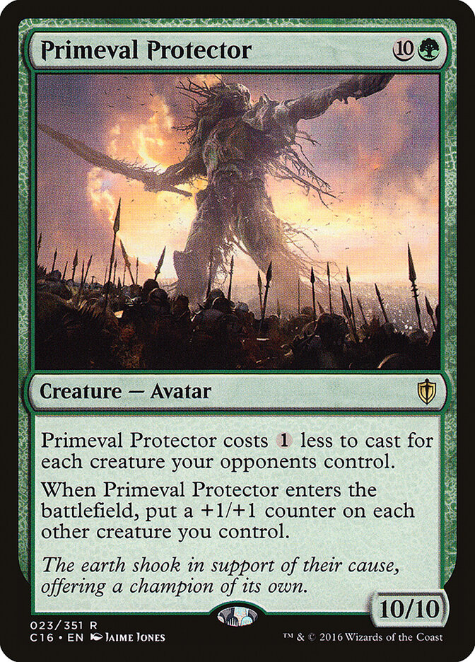 Protetor Primevo / Primeval Protector - Magic: The Gathering - MoxLand