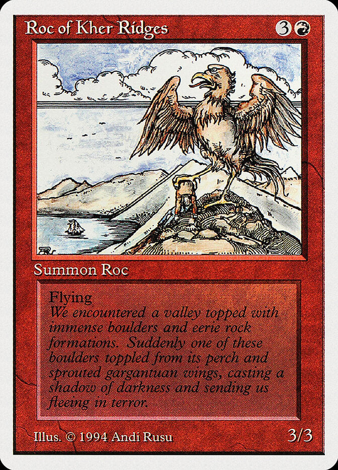 Roc of Kher Ridges - Magic: The Gathering - MoxLand