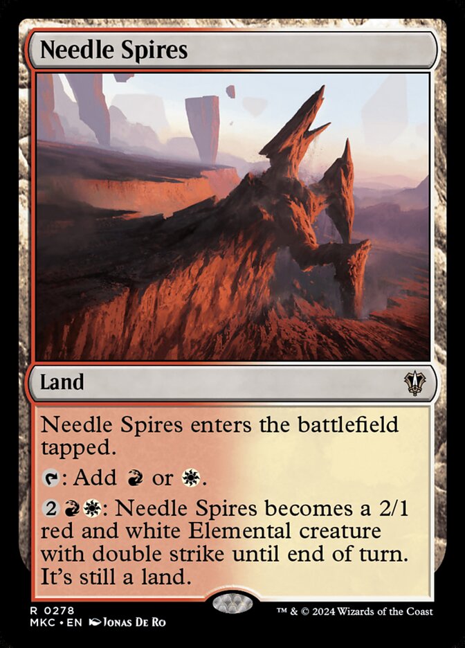 Picos das Agulhas / Needle Spires - Magic: The Gathering - MoxLand