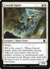 Custodi Escudeira / Custodi Squire - Magic: The Gathering - MoxLand