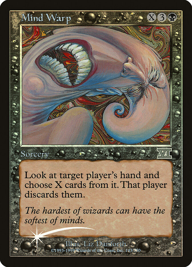 Distorção Mental / Mind Warp - Magic: The Gathering - MoxLand