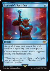 Sacrifício de Louisoix / Louisoix's Sacrifice - Magic: The Gathering - MoxLand