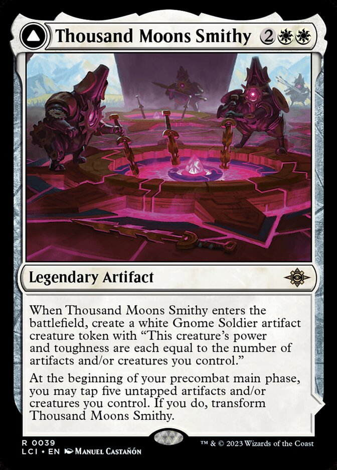 Forja dos Mil Luas / Thousand Moons Smithy - Magic: The Gathering - MoxLand
