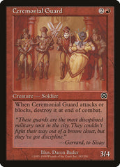 Guarda Cerimonial / Ceremonial Guard - Magic: The Gathering - MoxLand