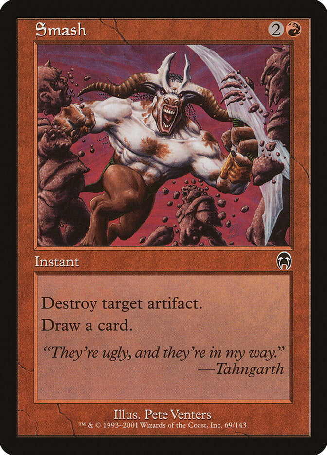 Esmagar / Smash - Magic: The Gathering - MoxLand