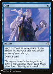 Optar / Opt - Magic: The Gathering - MoxLand