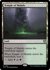 Templo da Enfermidade / Temple of Malady - Magic: The Gathering - MoxLand