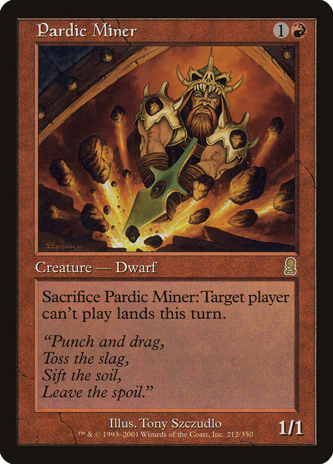 Minerador Párdico / Pardic Miner - Magic: The Gathering - MoxLand