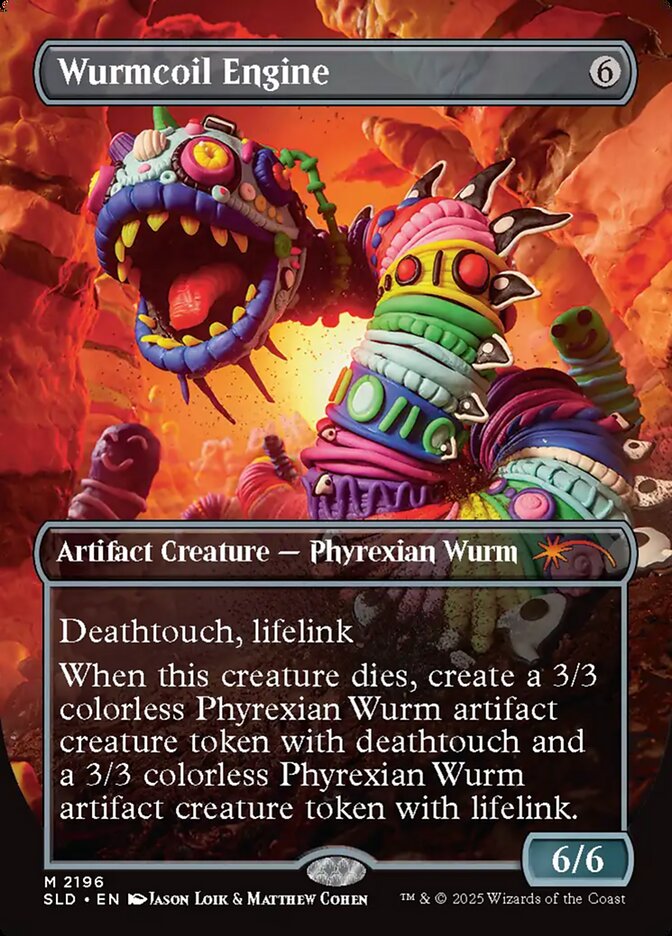 Máquina a Vorme Espiralado / Wurmcoil Engine - Magic: The Gathering - MoxLand